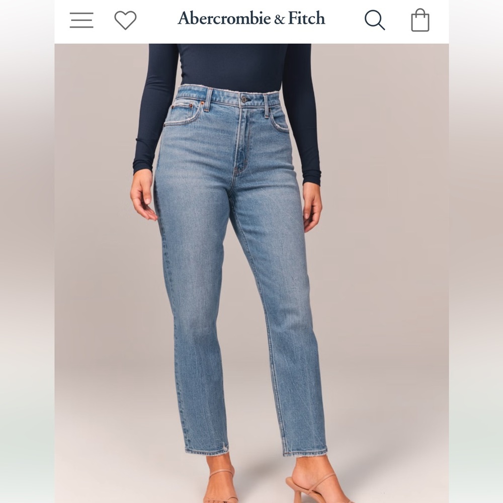 Curve Love High Rise Mom Jean